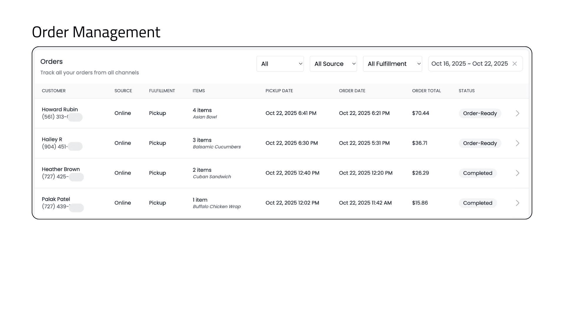 Ogent dashboard screenshot 9