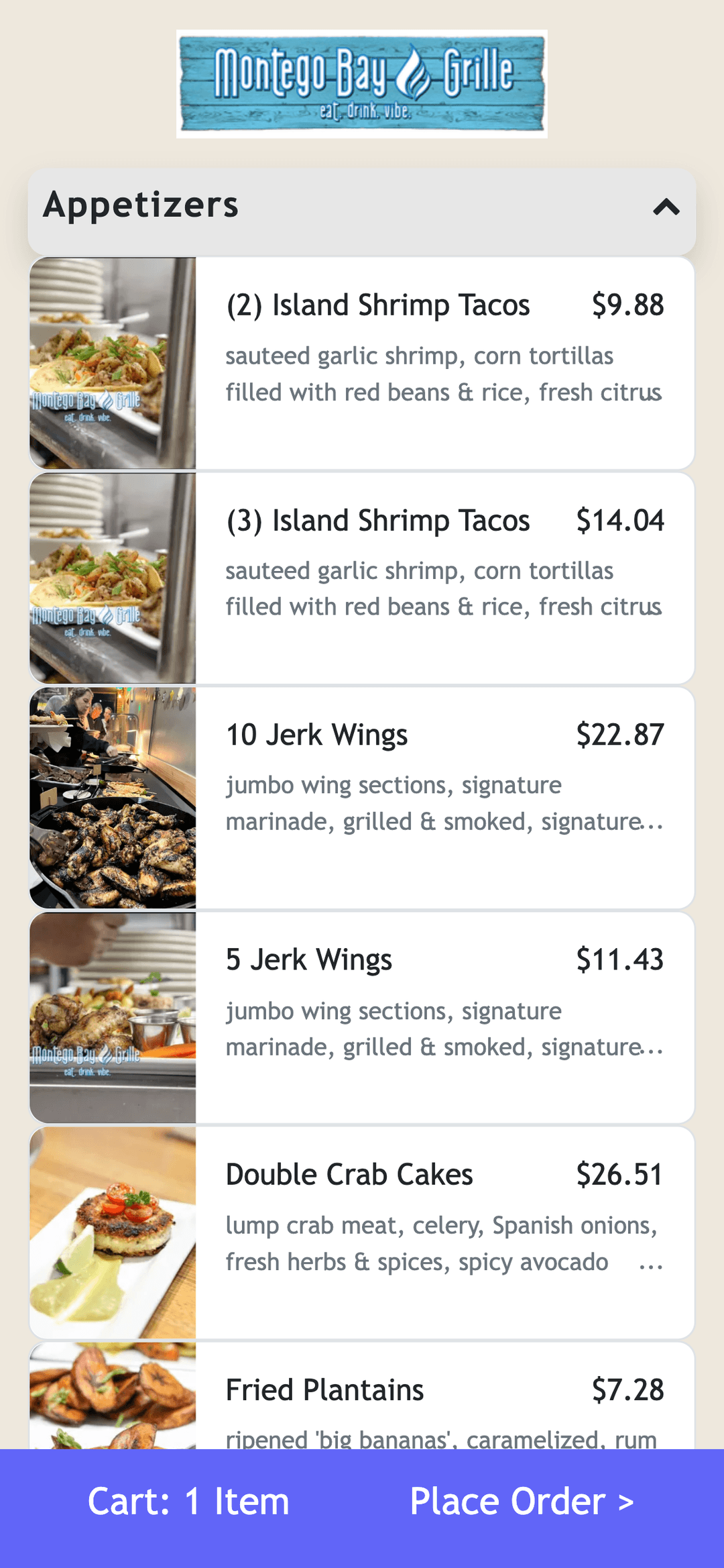 Ogent ordering portal screenshot